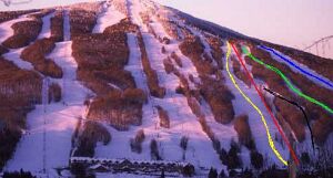 canyon express chair at mount snow