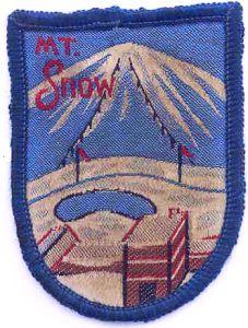 old patch from Mount Snow