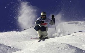 mogul-skier