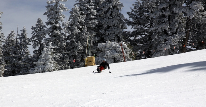 adaptive skiing at Mountain High in southern California